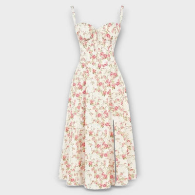 Kiana™ | Midi-Kleid mit Korsett
