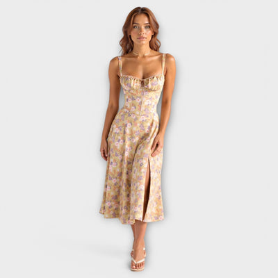 Kiana™ | Midi-Kleid mit Korsett