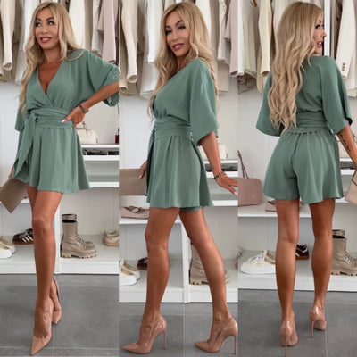 Sabina™ | Eleganter Jumpsuit mit V-Ausschnitt