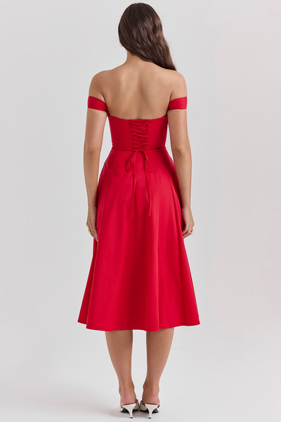 Lilia Korsett | Midi Kleid