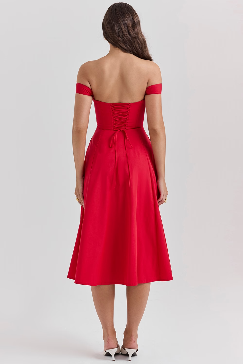 Lilia Corset | Midi Kleid