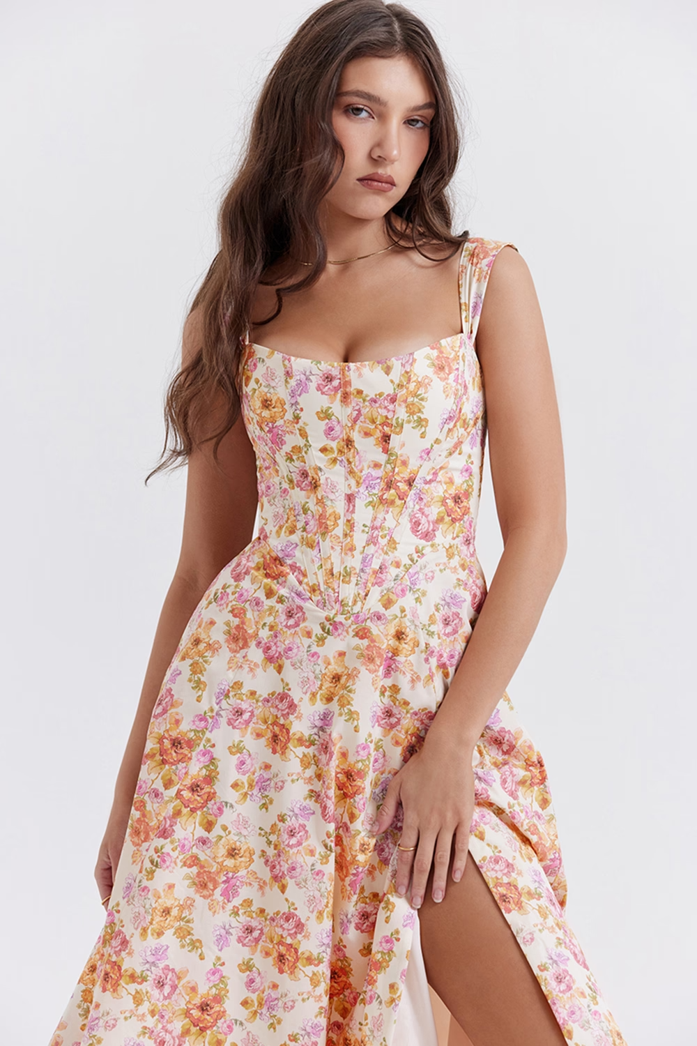 Lilia Korsett | Midi Kleid