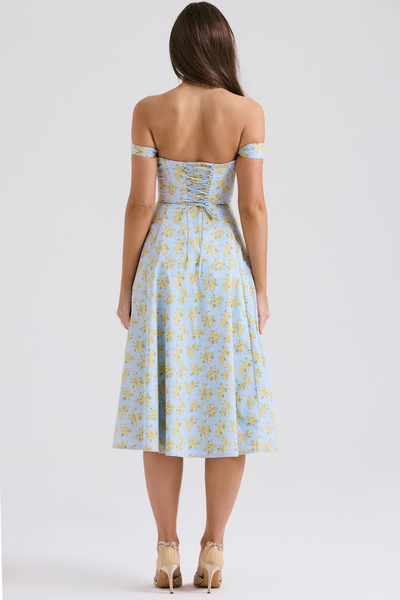 Lilia Korsett | Midi Kleid