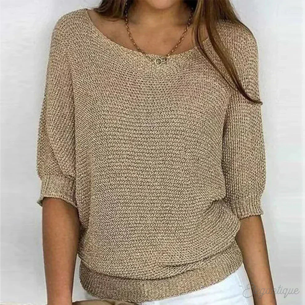 Eunice™ | Lässiges Stricktop