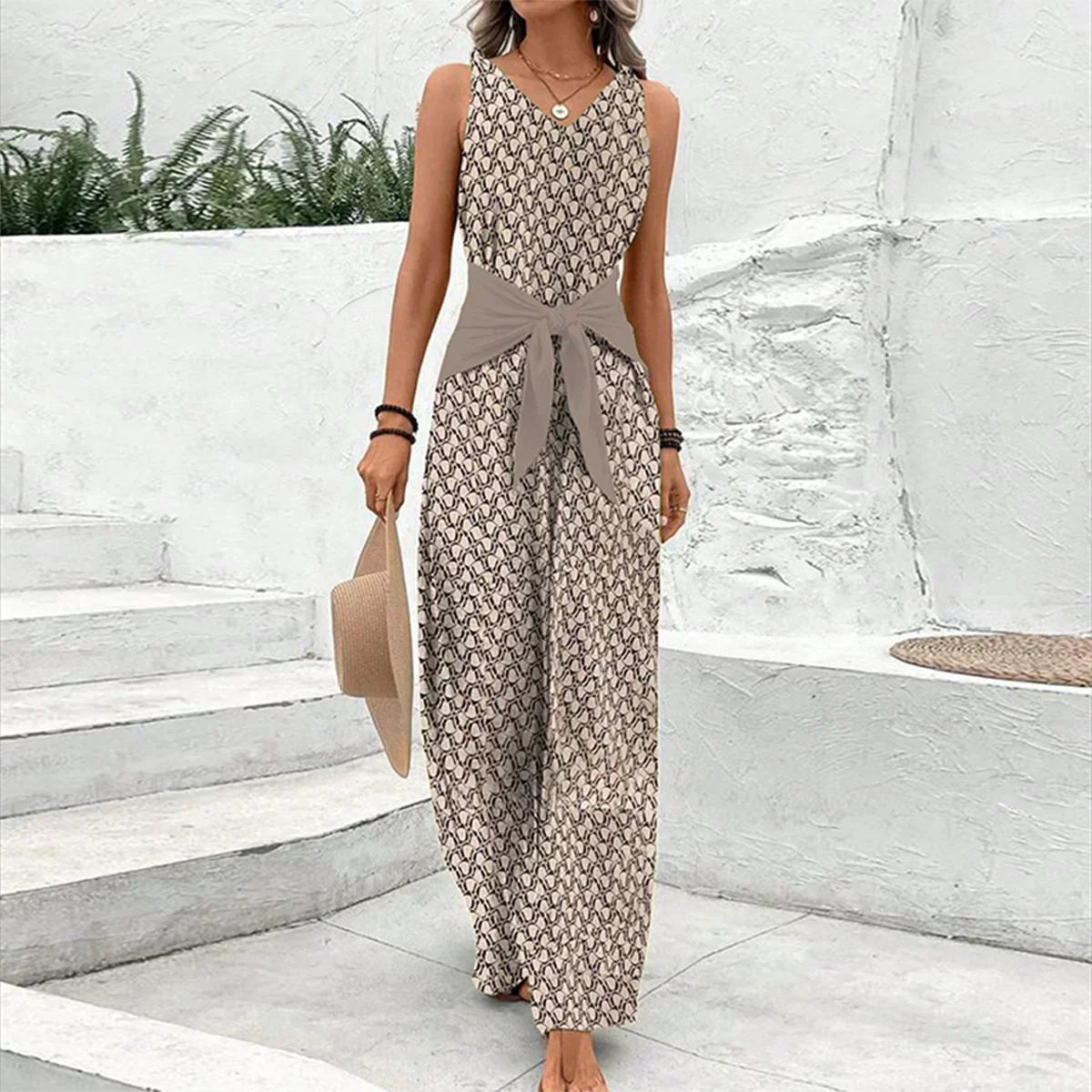 Eliana™ | Ärmelloses Jumpsuit