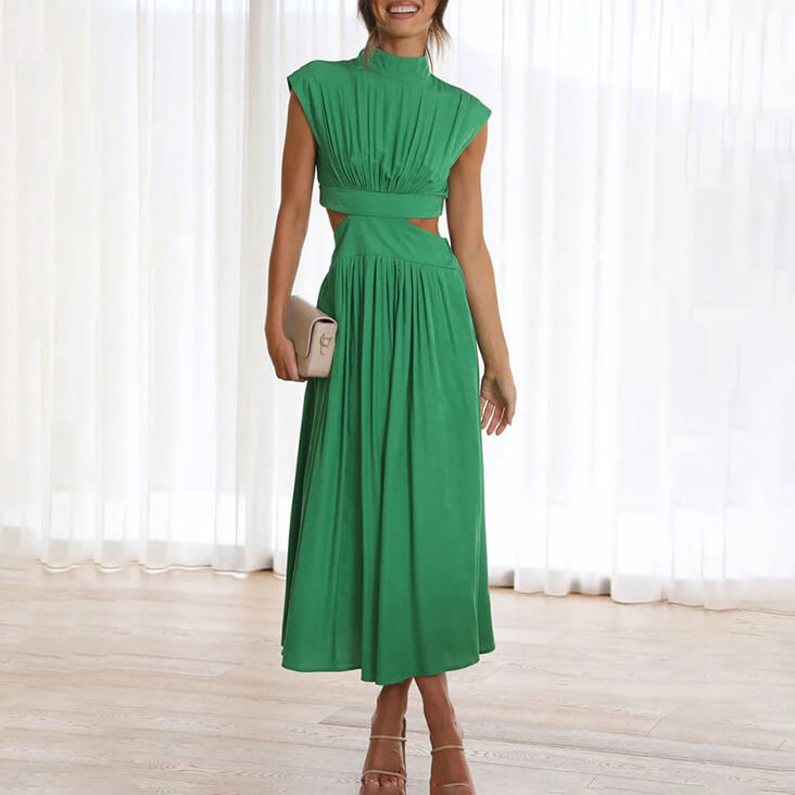 Diana™ | Chic Plissiertes Kleid