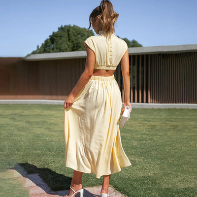 Diana™ | Chic Plissiertes Kleid