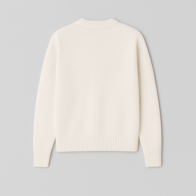 Amaria | Pullover mit Herz-und-Buchstaben Detail in Verschiedenen Farben – Stilvoll & Bequem