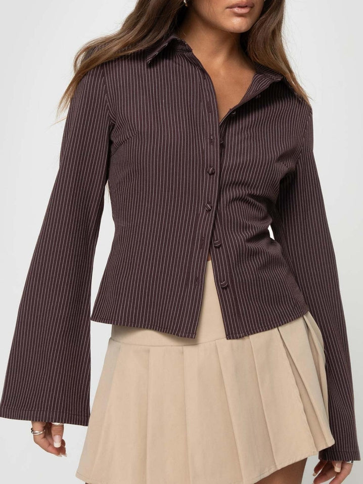 Vesper Nadelstreifen | Bluse