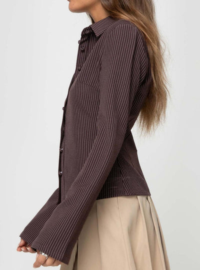 Vesper Nadelstreifen | Bluse