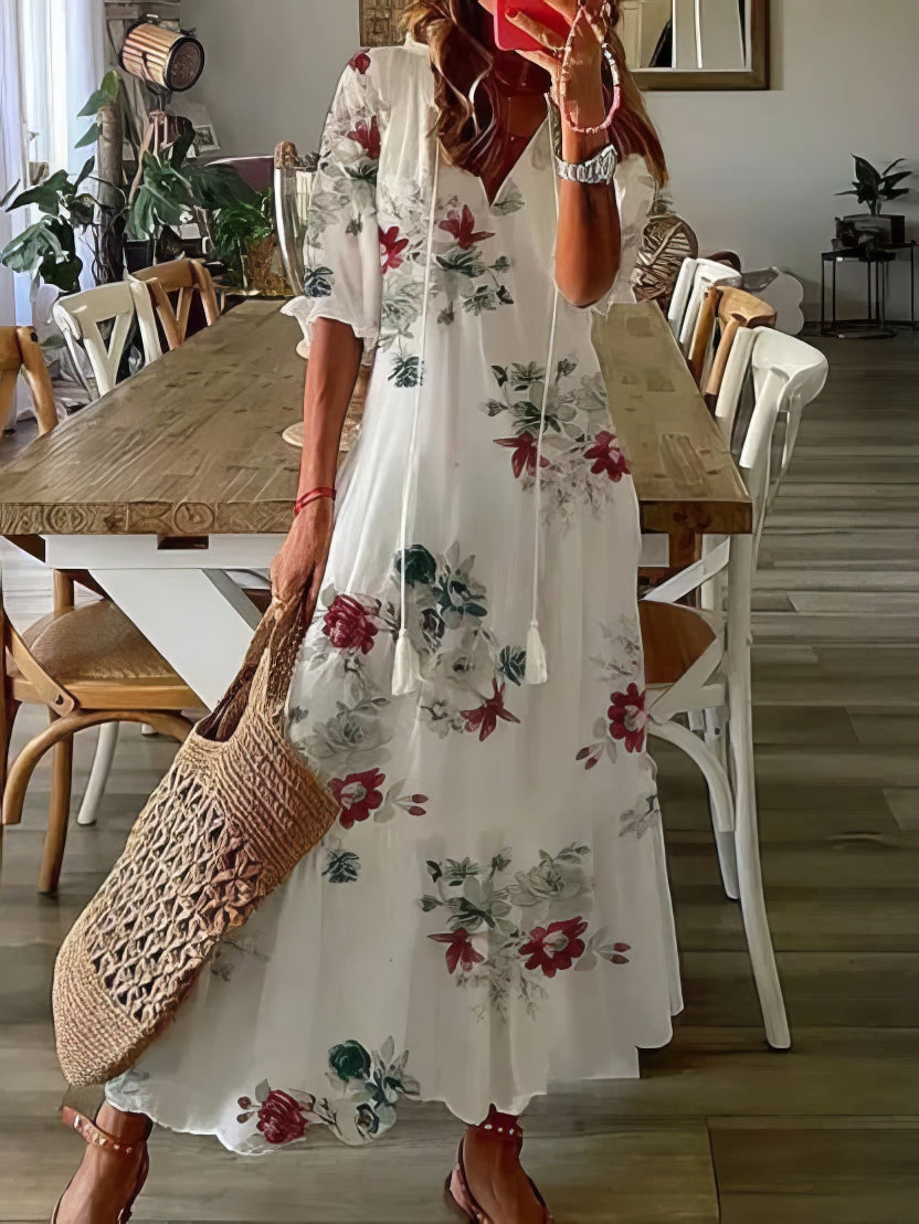 Diana™ | Boho-Kleid mit Bauchbedeckung