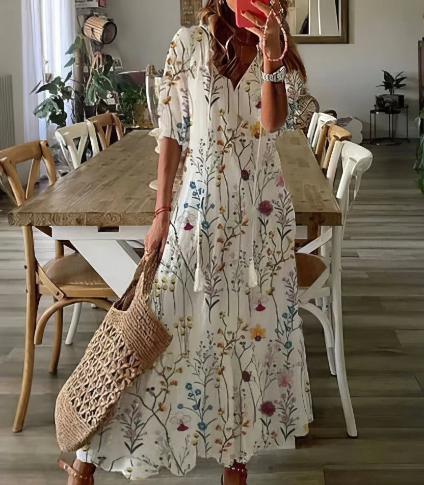 Diana™ | Boho-Kleid mit Bauchbedeckung