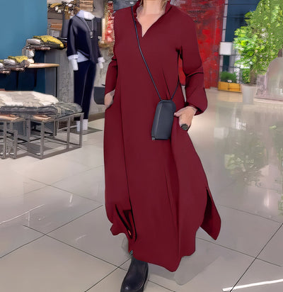 Claudia - Langes Stretchkleid