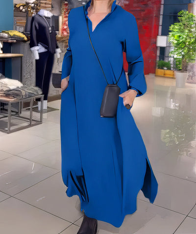 Claudia - Langes Stretchkleid